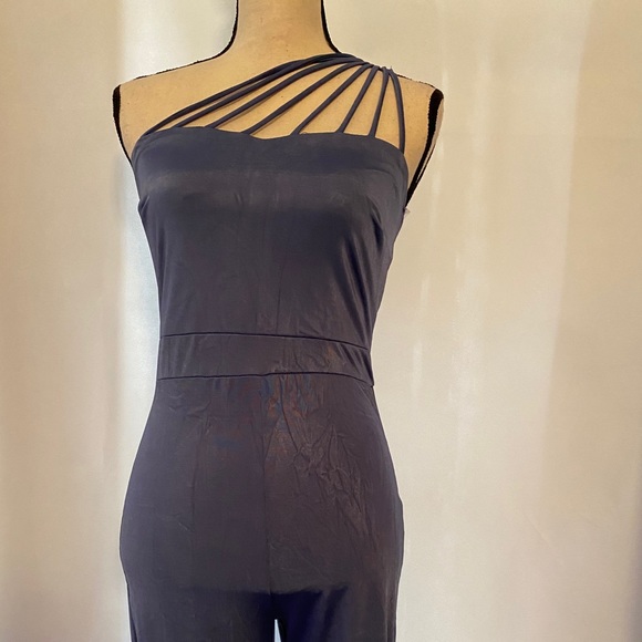 Blue One Piece Jumpsuit - Picture 4 of 4